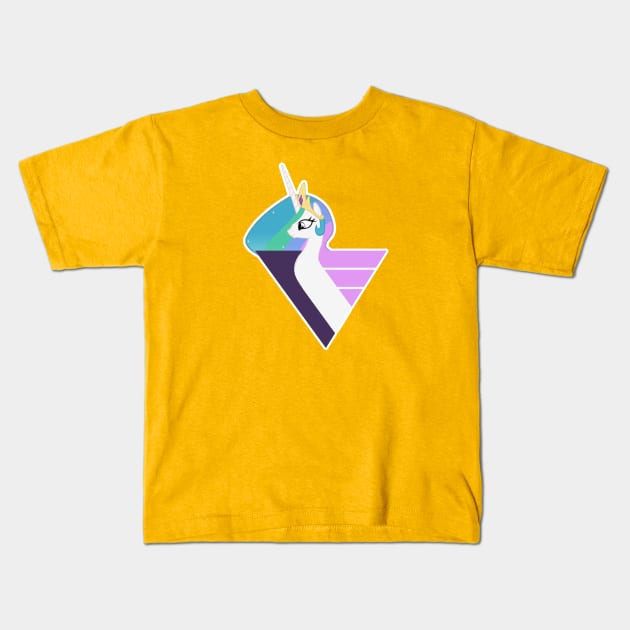 Celestia (Penguins) Kids T-Shirt by euryoky